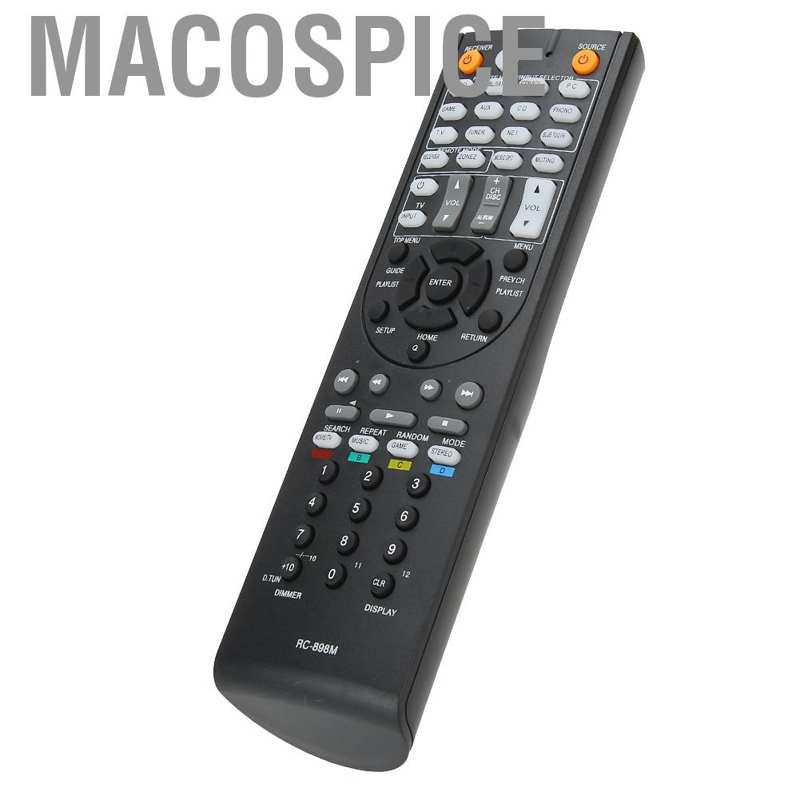 Điều Khiển Từ Xa Macospice Rc-898M Av Cho Onkyo Tx-Nr646 Tx-Nr535 Tx-Nr609 Ht-R393 Ht-S3700