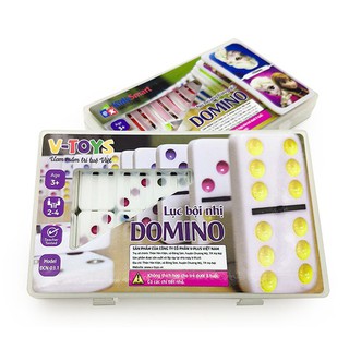 Đồ chơi trẻ em Domino lục bội nhị Domino nữ hoàng băng giá trò chơi phát triển sự khéo léo và trí tuệ cho trẻ nhỏ