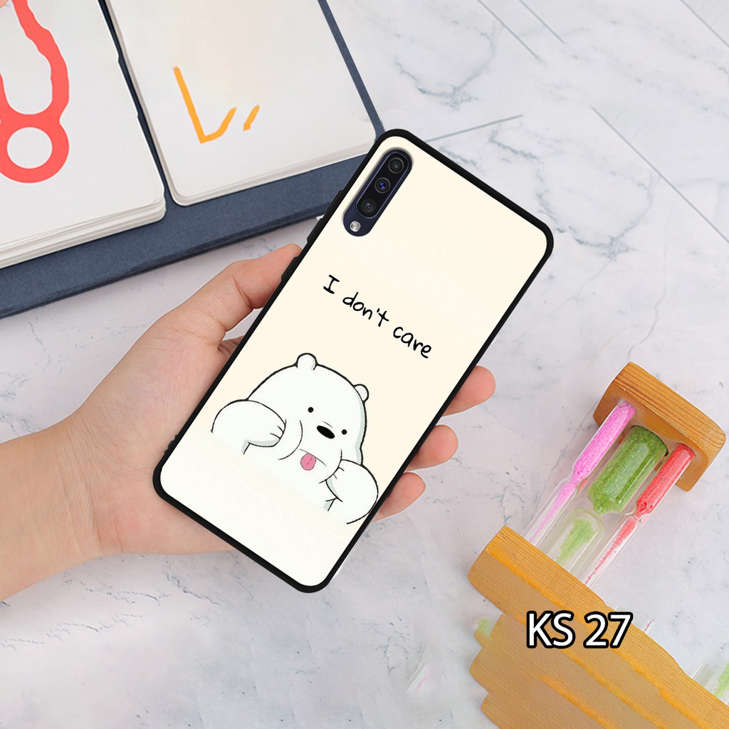 Ốp lưng SamSung A50/A70/A80 in hình Gấu Bear siêu ngộ nghĩnh, độc, lạ_KINGSTORE.HN_Ốp SS A50/A70/A80