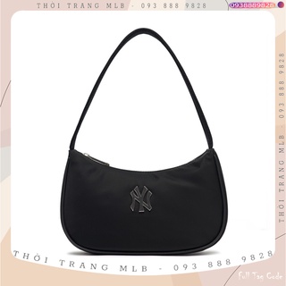 Mlb - túi ny logo hobo design bag black b4603 | full tag code
