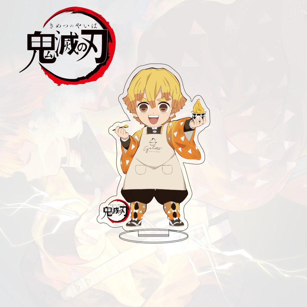 Mô Hình Đồ Chơi Nhân Vật Anime Demon slayer SY2 Nezuko Zenitsu Acrylic prop YS2