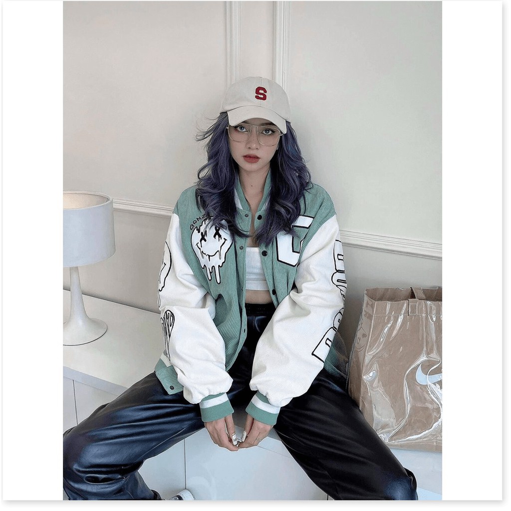 Áo khoác nhung bomber NỮ SIÊU ĐẸP , PHONG CÁCH KOKO MI FASHION