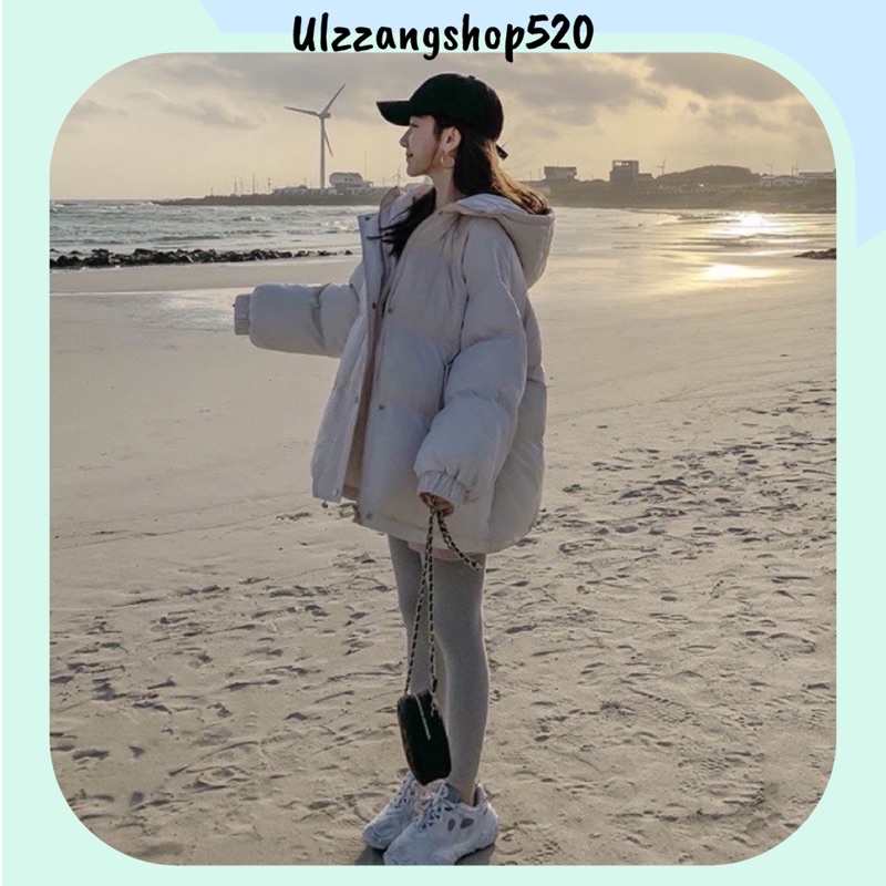 Áo Khoác Phao Béo 5 MÀU ⚡️HÀNG SIÊU SALE  ⚡️ áo khoác đại hàn cho nữ  dáng rộng Ulzaangshop520
