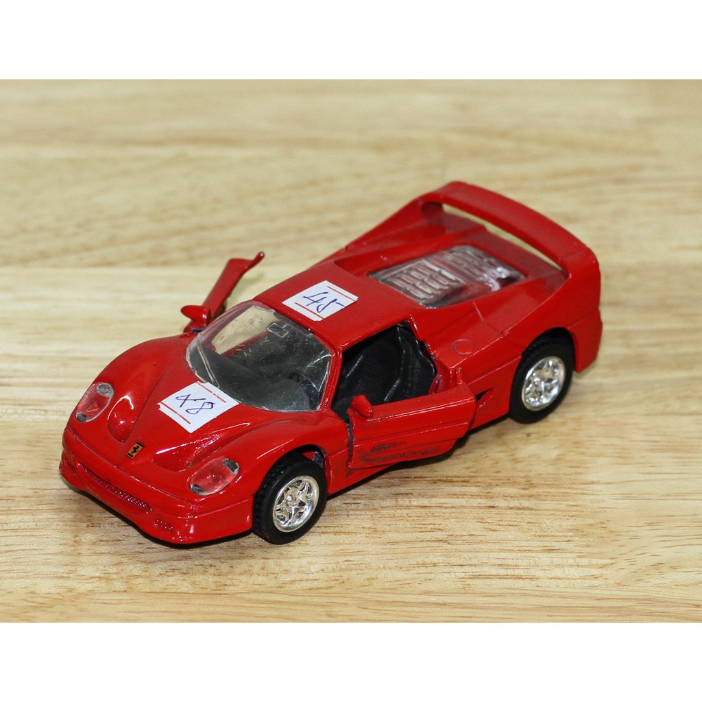 HÀNG CŨ - Cặp xe mô hình vỏ sắt tỉ lệ 1/40 & 1/39 Ferrari & Lamborghini