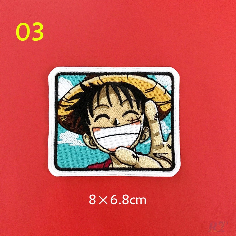 ☸ ONE PIECE Patch ☸ 1Pc Luffy Diy Sew on Iron on Patch（S-1）