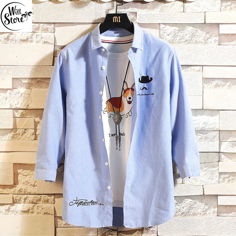 ÁO FLANNEL CARO THÊU RÂU FULL 4 MÀU CỰC CHẤT
