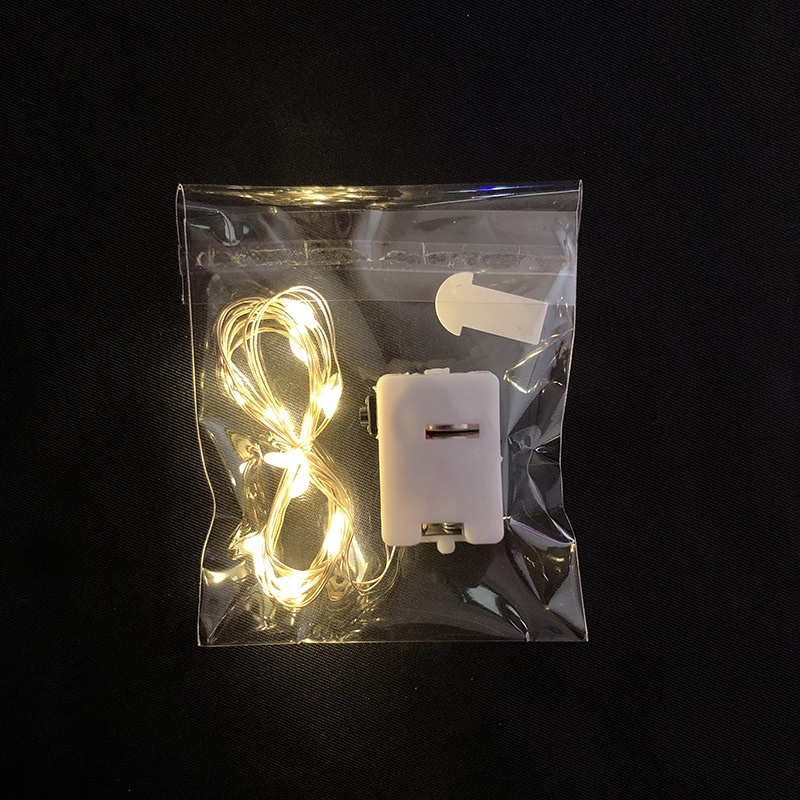 Dây Đèn Led Trang Trí Fairylight đom đóm có kèm sẵn pin dài 0,5 mét -1 mét-2 mét Huydecor