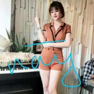 Jumpsuit lửng thời trang nữ