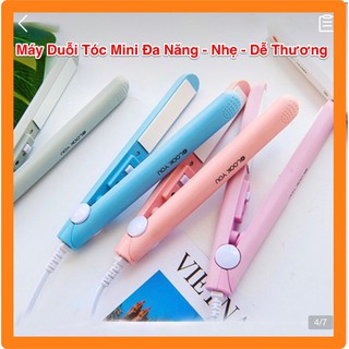Máy duỗi tóc mini 💖FREESHIP 💖 đa năng siêu tiện lợi