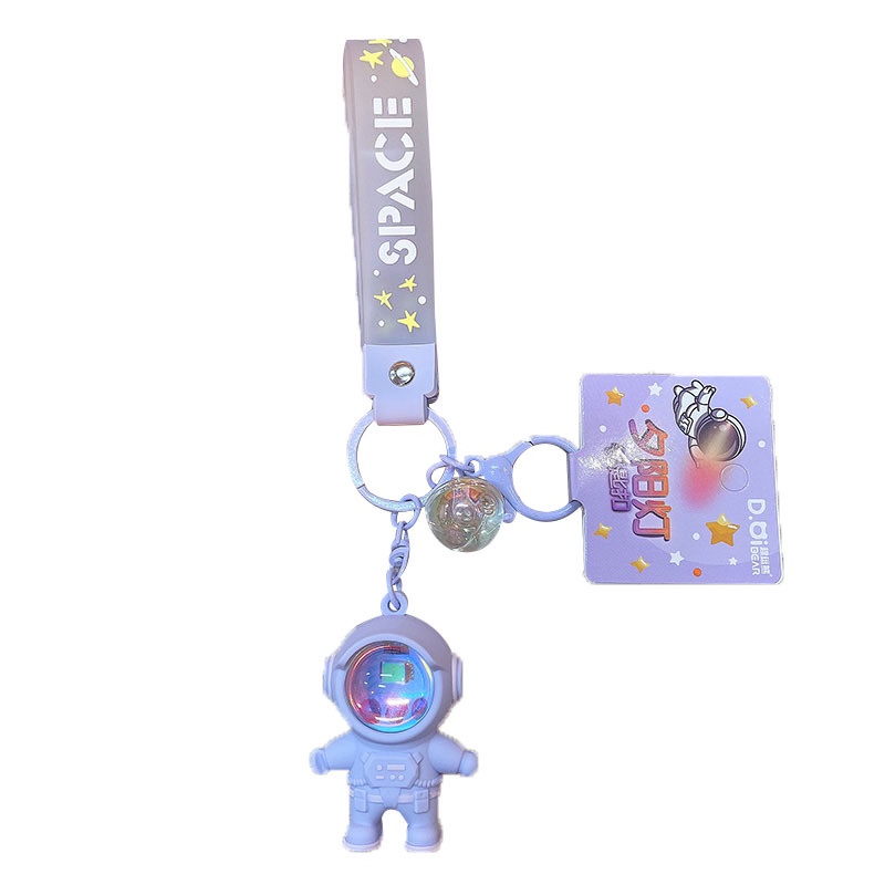 Móc Khóa Hình Phi Hành Gia Bằng Nhựa PVC Độc Đáo