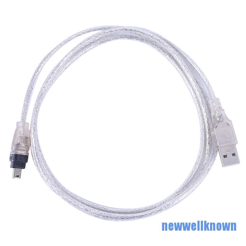 Dây Cáp Chuyển Đổi Newwellknown 0610 4ft Usb 2.0 Male Sang Firewire Ieee 1394 4 Pin Male Ilink