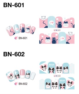 nail sticker-dán móng tay( phần 2)