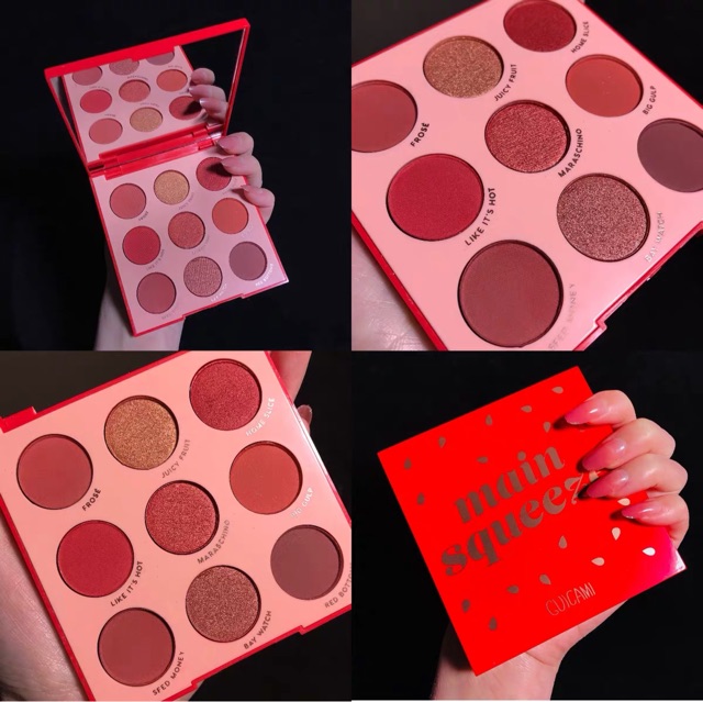 GUICAMI-BẢNG MẮT 9 Ô Vuông(đọc kĩ mô tả)KHÔNG PHẢI DUPE COLOURPOP | BigBuy360 - bigbuy360.vn