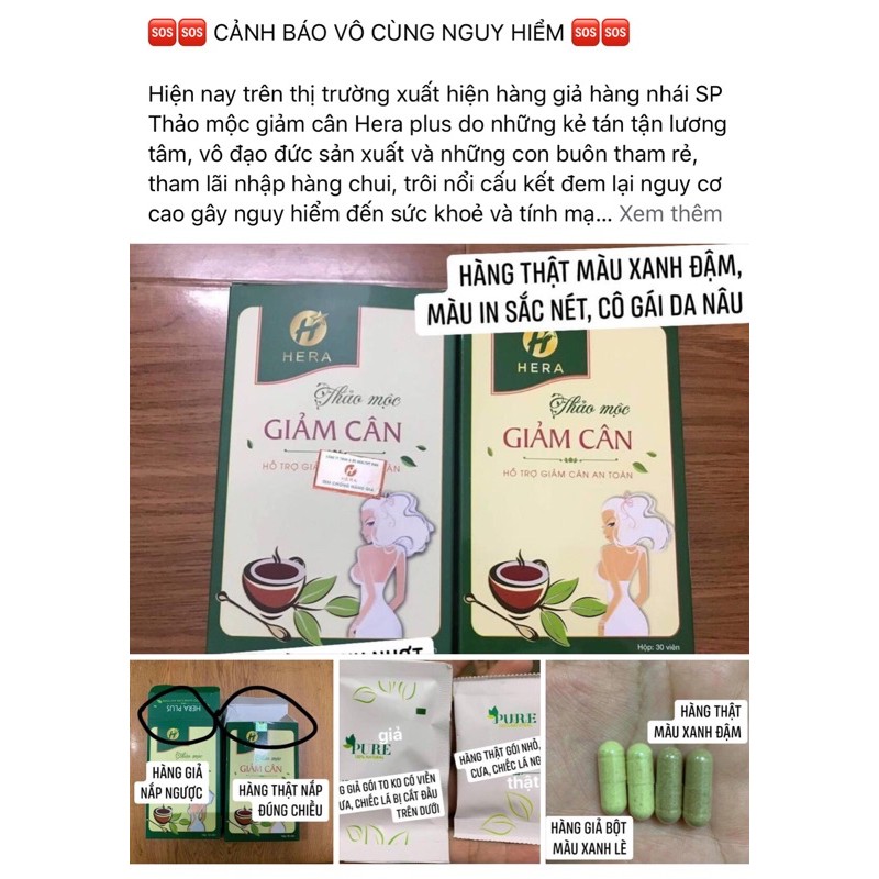 [Mẫu mới nhất] Trà giảm cân hera plus mẫu mới chính hãng (rẻ nhất shopee) | BigBuy360 - bigbuy360.vn