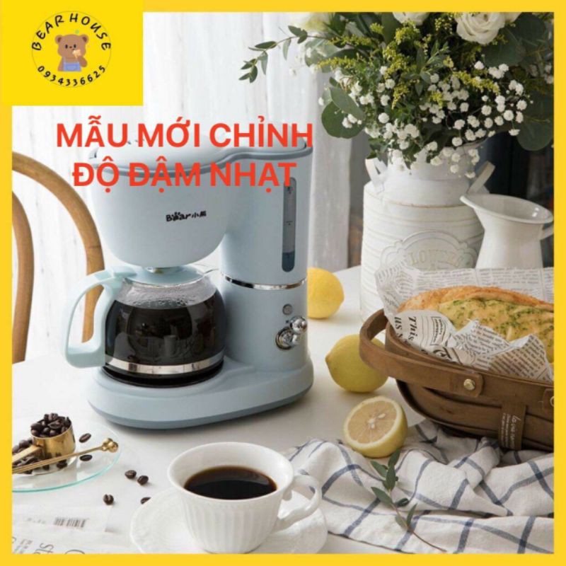 [Mã ELHADEV giảm 4% đơn 300K] [SẴN HÀNG MẪU MỚI] Máy pha trà cà phê coffee KFJ-A06K1 BEAR kèm ảnh thật