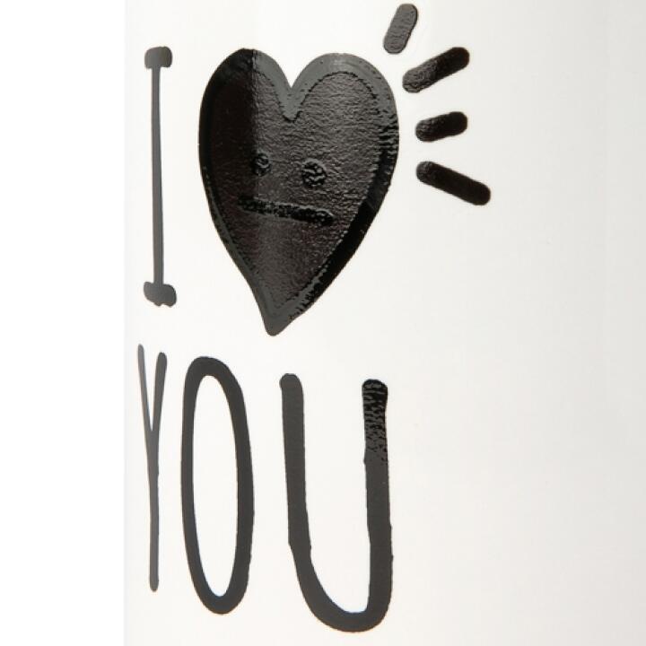 Cốc Mug Đo Độ Ấm ARTBOX Hàn Quốc Màu Trắng I LOVE YOU