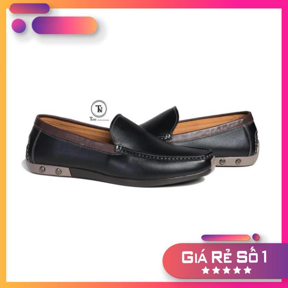 [Sale 3/3] Giày nam lười Tino đế bệt da bò thời trang GL79 Sale 11 -op1 - | .