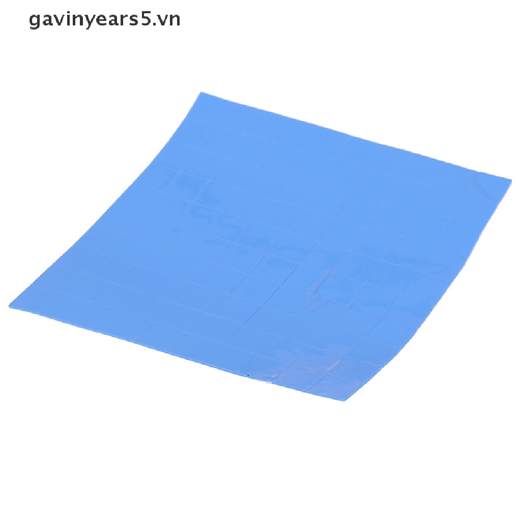 Bộ 100 Miếng Đệm Tản Nhiệt CPU GPU 10 * 10 * 0.5mm Bằng Silicon Tiện Dụng