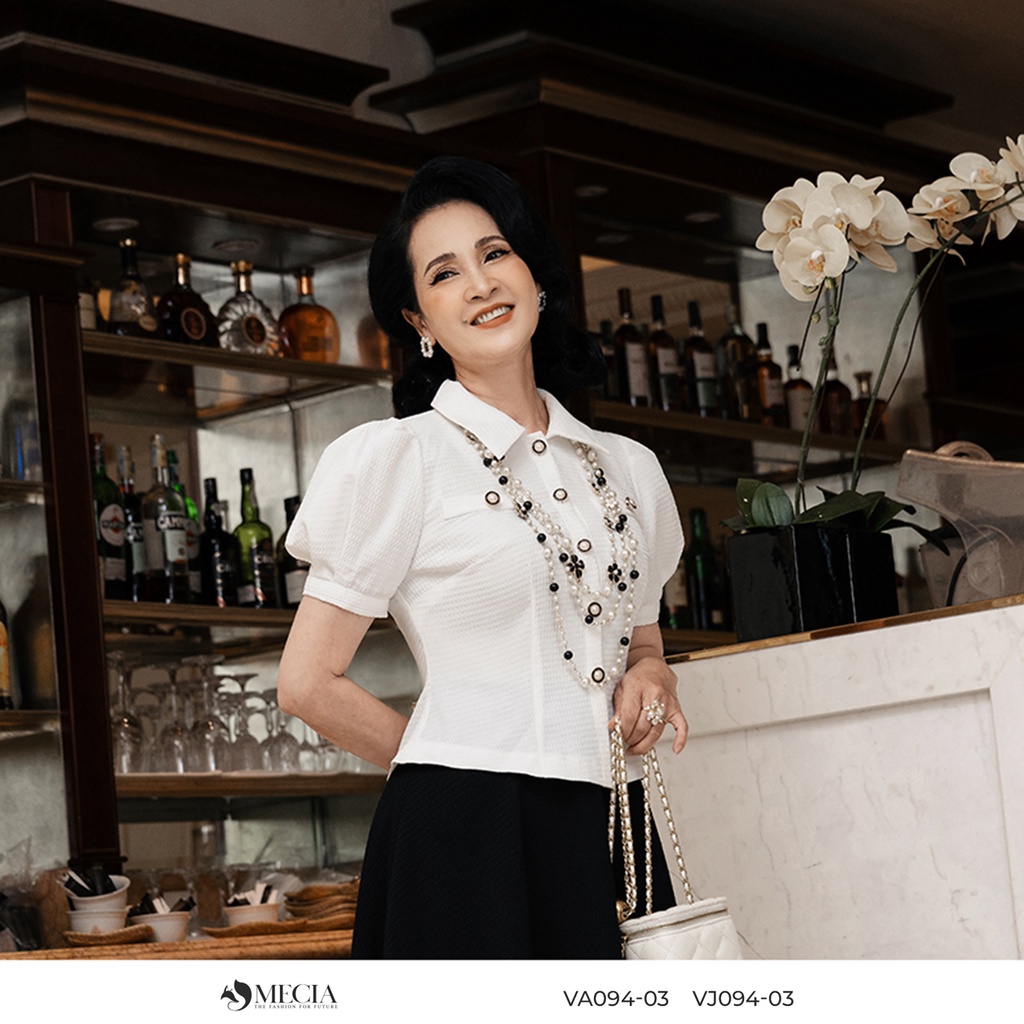 Áo kí giả tay bồng cao cấp MECIA phiên bản giới hạn VA094