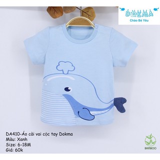 Áo cài vai Dokma cộc tay 18M