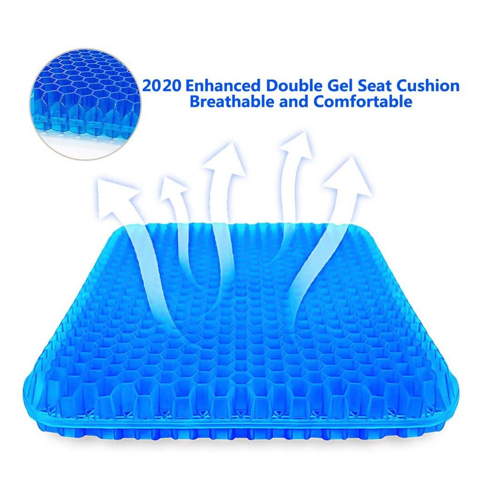 Đệm Ngồi 3D Thoáng Khí – Đệm Lót Ghế Silicon Cao Cấp
