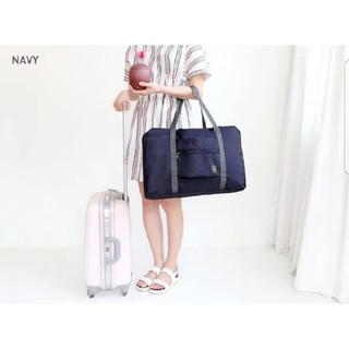 Túi du lịch vải dù gấp gọn (có thể gắn vào vali)