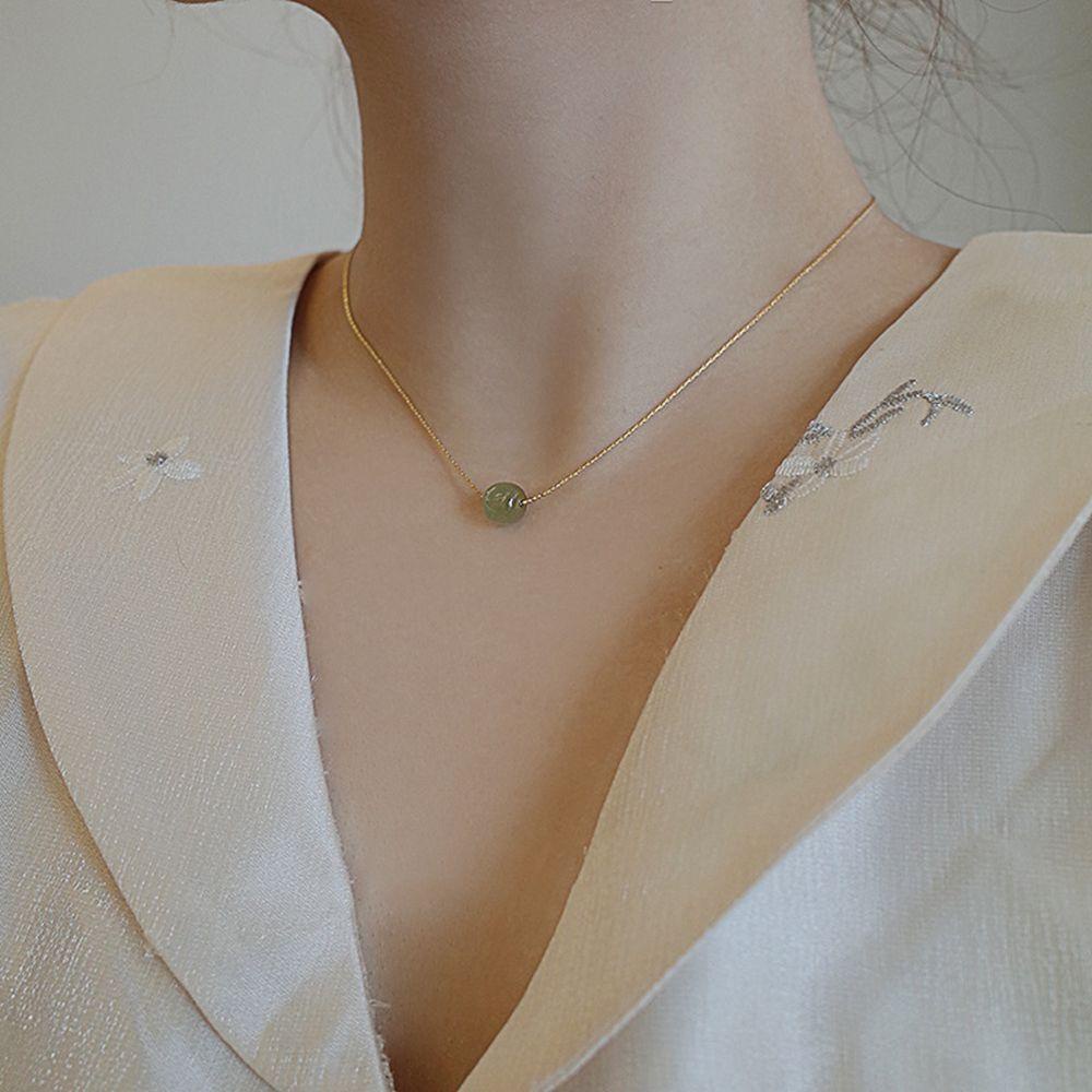 MXGOODS Vòng cổ Mặt Ổ Khóa Độc Đáo Phong Cách Hàn Quốc