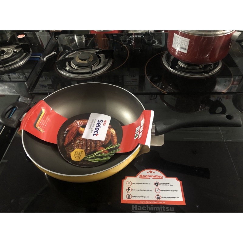 Chảo chống dính sâu lòng COOP NON-STICK PAN đáy từ 28cm, sx bởi công ty CP Elmich.