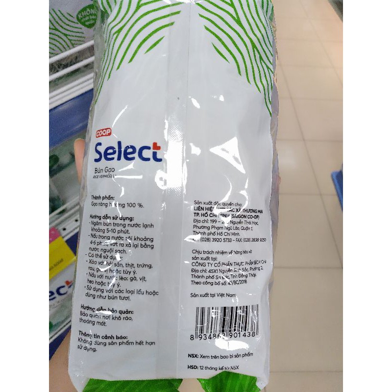 Bún gạo Coop Select 300g