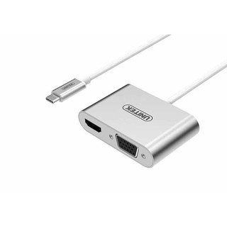 CÁP TYPE-C to HDMI + VGA UNITEK V1126A