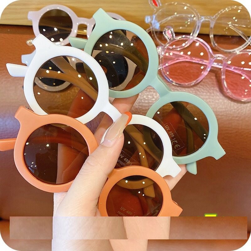 Kính Râm Trẻ Em Chống Nắng Chống Tia UV Dễ Thương Phong Cách Mới