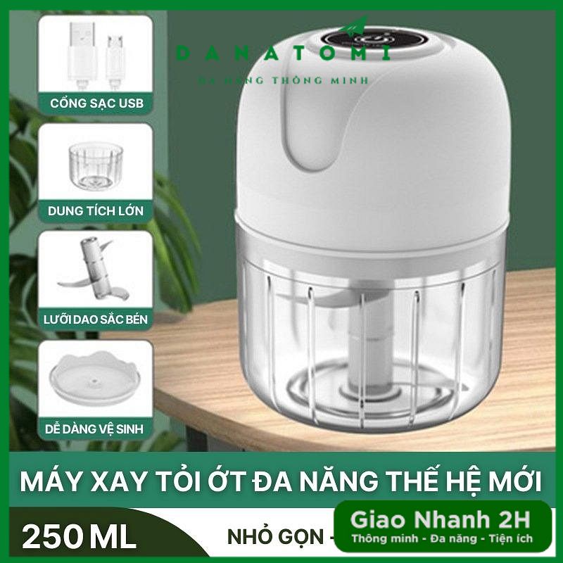 [HOT] Máy Xay Tỏi Ớt Cầm Tay Mini