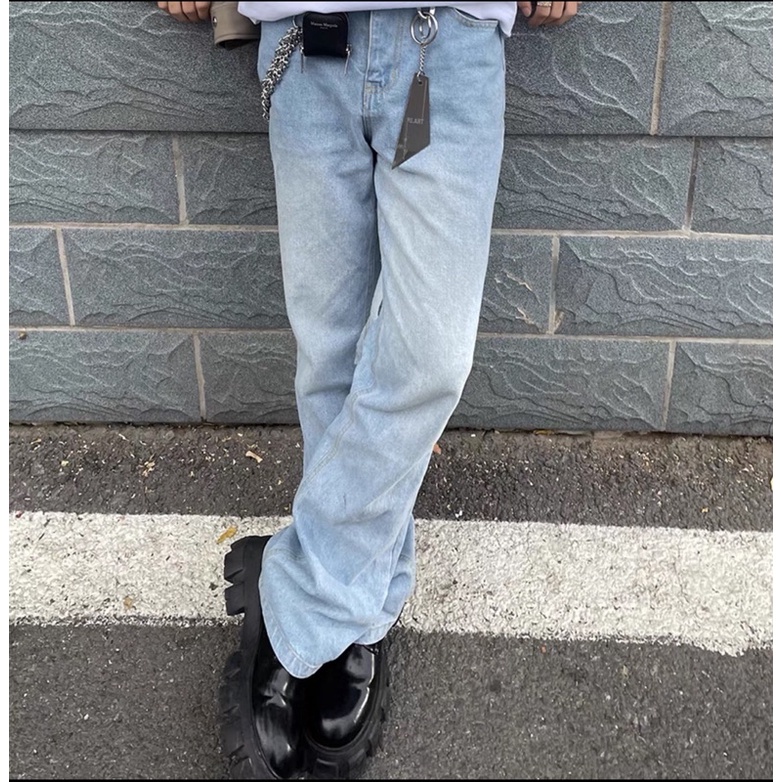 Quần Jeans Ống Loe Unisex Faded Remake Levis 517 Bootcut