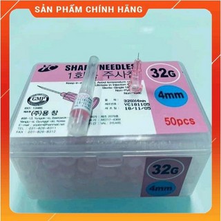 Kim tiêm dưỡng chất 32G, tiêm căng bóng, tách sẹo rỗ - Hàng chính hãng y khoa