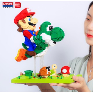 Bộ đồ chơi lắp ráp lego Mario và Yoshi - LEGO MARIO LẮP RÁP 3D