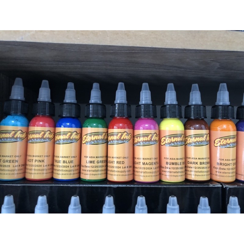 16 màu tập xăm tự chọn