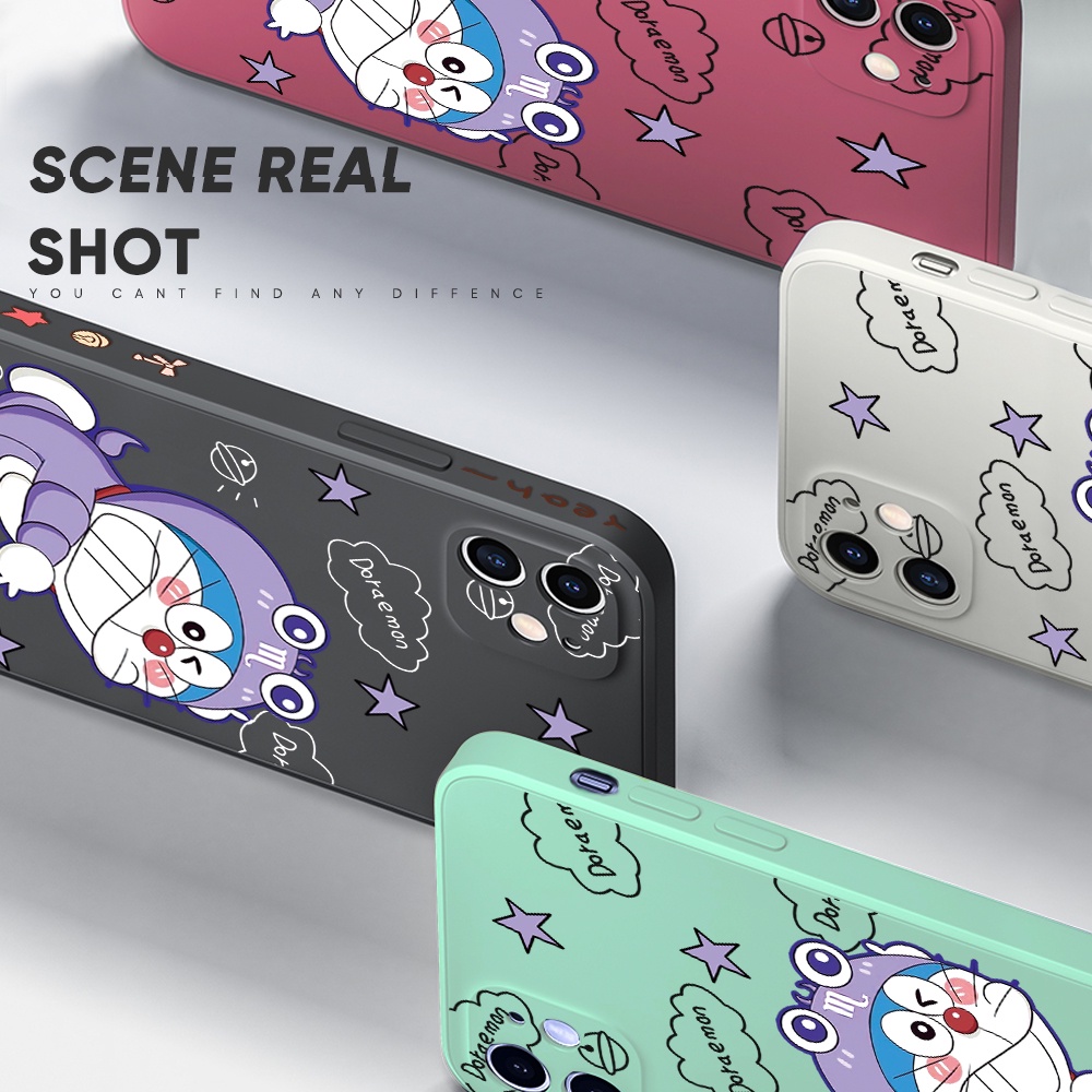 Ốp Điện Thoại Silicon Họa Tiết Doraemon Hoạt Hình Bảo Vệ Camera Cho Xiaomi Redmi Note 11/Note 11S