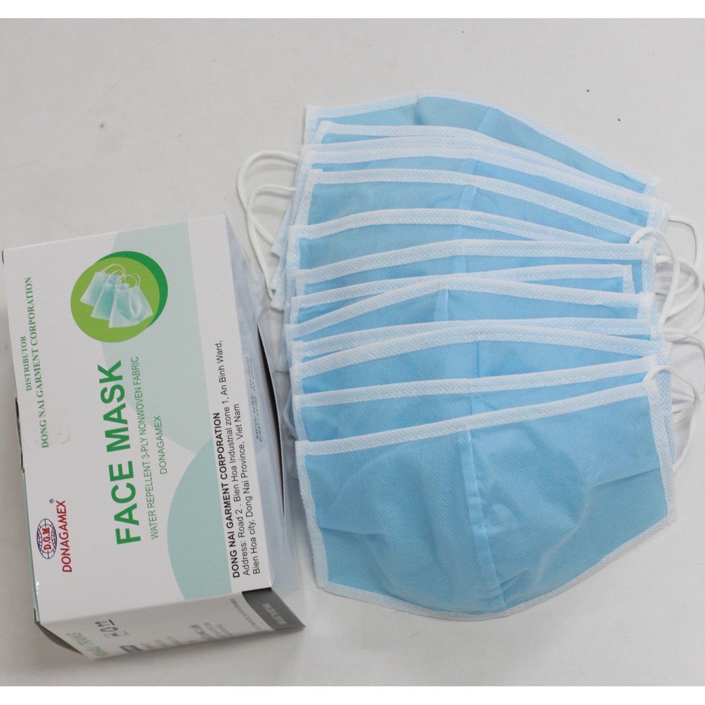 KHẨU TRANG  3 LỚP VẢI KHÔNG DỆT KK (HÀNG SẴN) | BigBuy360 - bigbuy360.vn