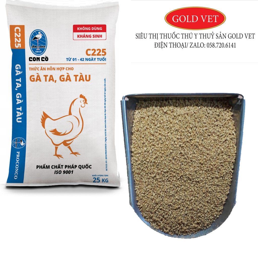 [Giá Rẻ] C225 1KG CÁM CÒ CHO GÀ CON, VỊT, CÚT,NGAN, NGỖNG, CHIM CẢNH VÀ GIA CẦM GIA SÚC