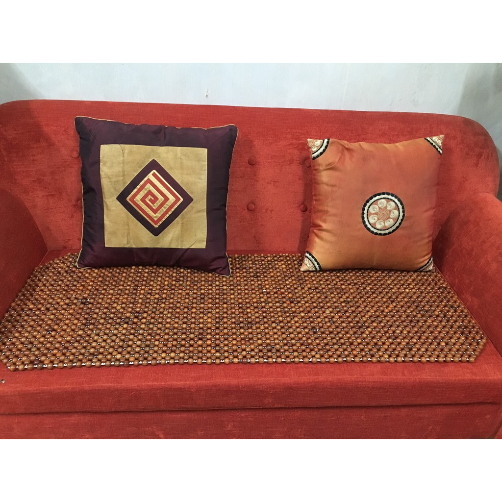 Lót Băng ghế sofa hạt gỗ hương - 120cm x45cm