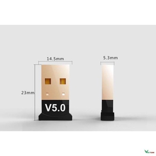 USB Bluetooth Dongle 5.0 giúp Laptop PC thu phát sóng bluetooth -dc3853