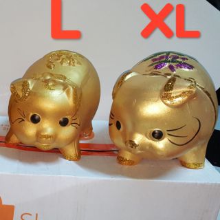 Heo Vàng Nhũ Kim Tuyến Size L,Size XL