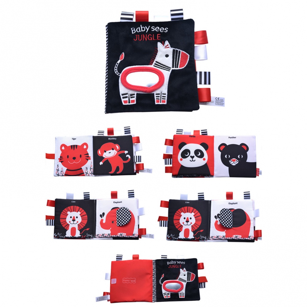 Sách Vải Mềm Cho Bé 0-12 Tháng Tuổi