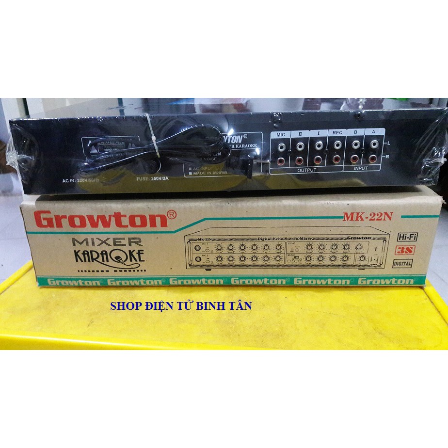 Vang Mixer Karaoke Digital Growton MK-22N