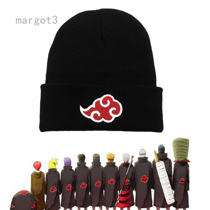 Mũ Len Trùm Đầu Thêu Hình Naruto Thời Trang