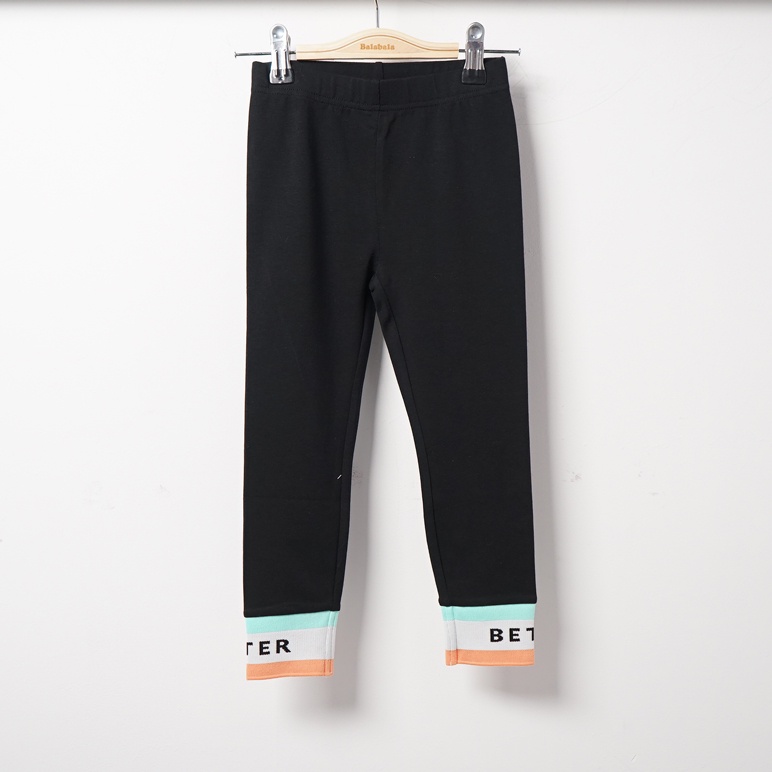 (7-16 tuổi) Quần legging bé gái dáng thể thao hãng BALABALA 203121123001