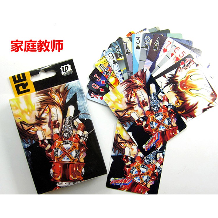 Bộ bài Tây anime doremon doraemon, bộ tú poker đô rê mon 54 lá in hình anime manga dễ thương độc đáo