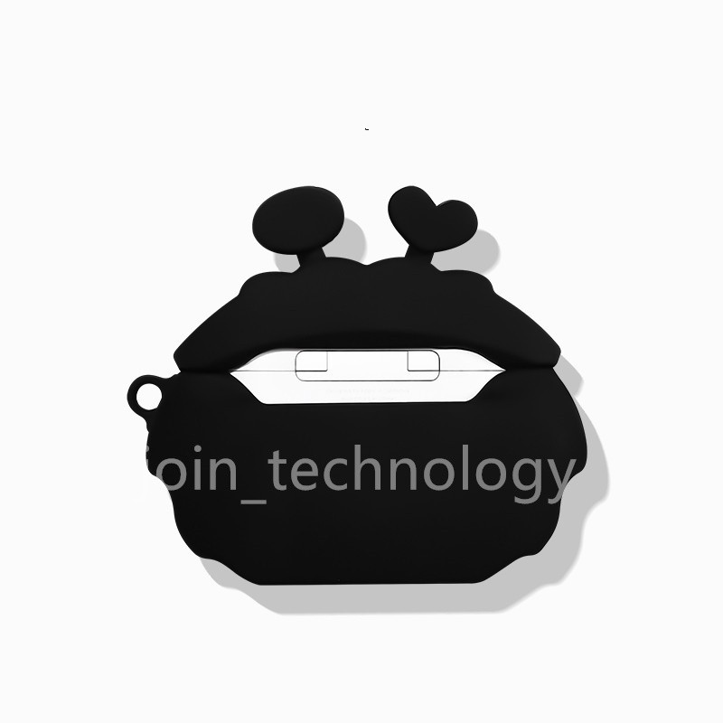 Vỏ Bảo Vệ Hộp Sạc Tai nghe không dây Huawei Freebuds 3 / Pro / 4 / 4i Bằng Silicon Mềm Hình Anime