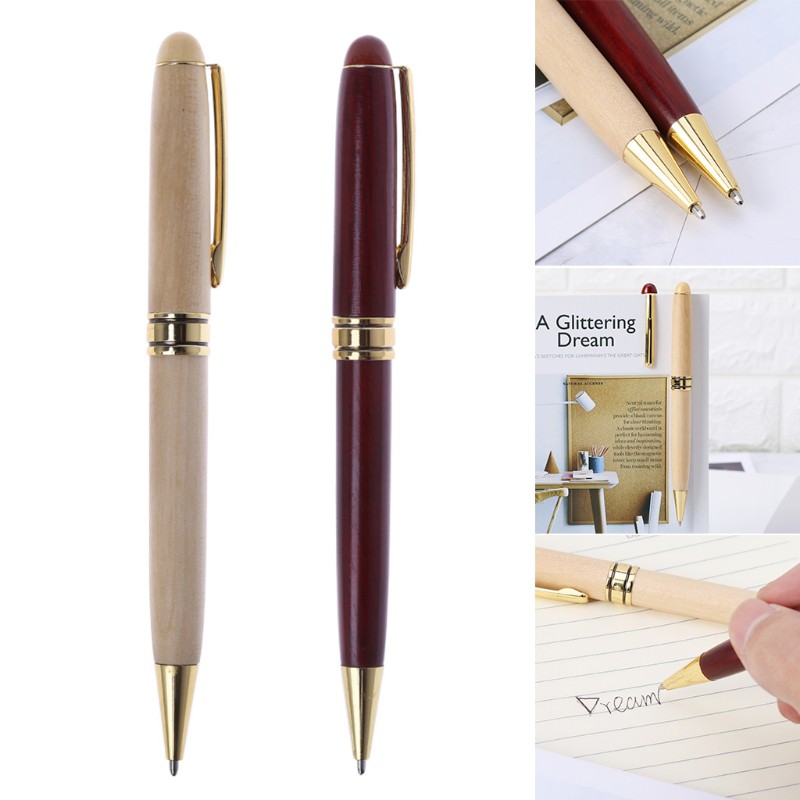 Bút Bi Vỏ Gỗ Độc Đáo Sang Trọng