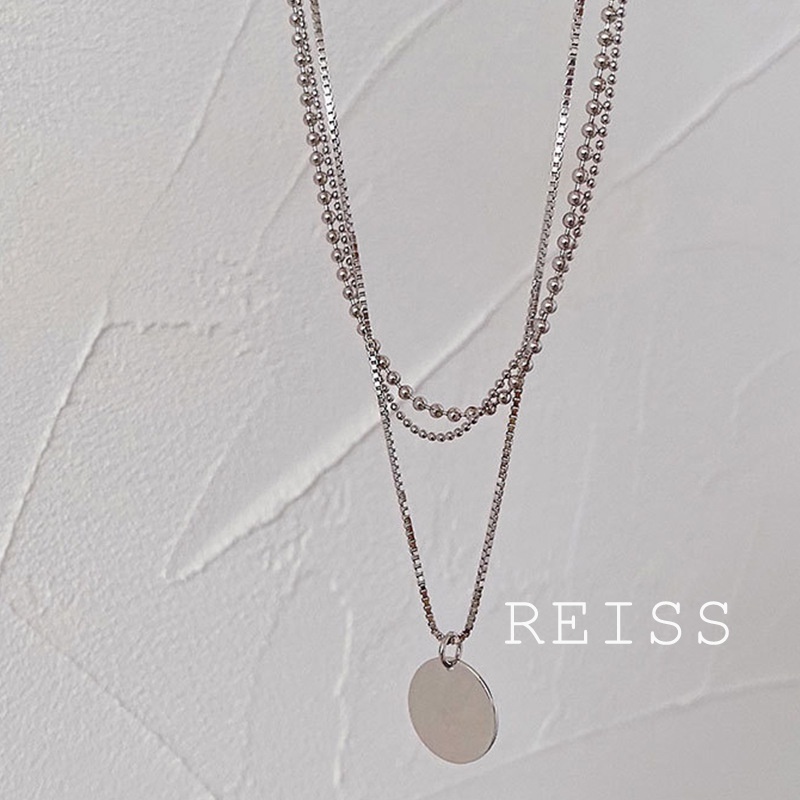 Vòng cổ 3 Lớp Mặt Tròn Shanon Liontin Dành Cho Nữ